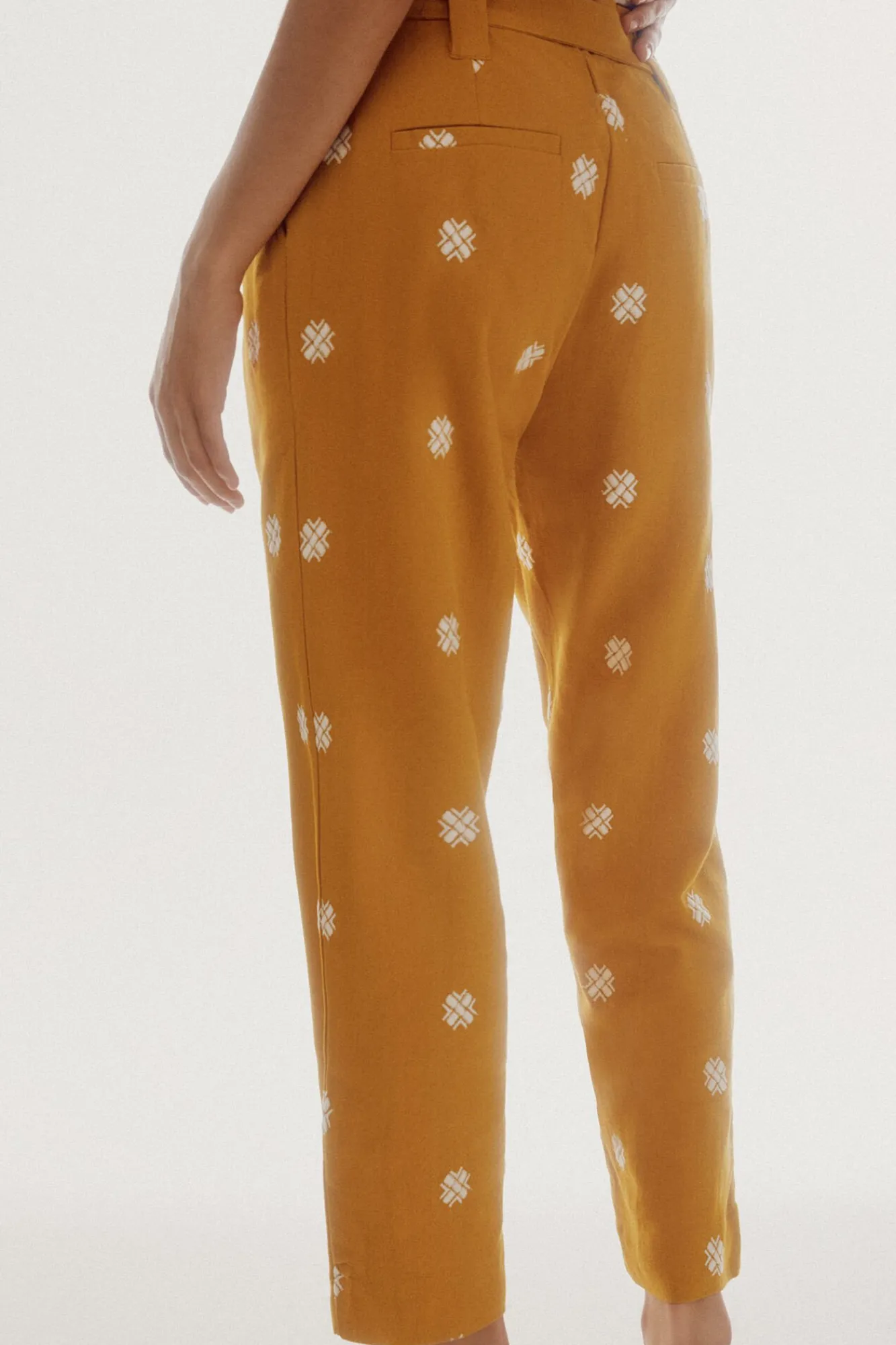 Pantalon Con Bordados^Slowlove Cheap