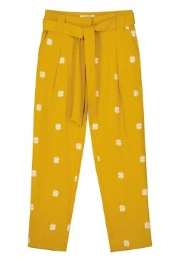 Pantalon Con Bordados^Slowlove Cheap