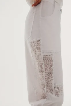 Pantalon Con Cintas De Croche^Slowlove Online