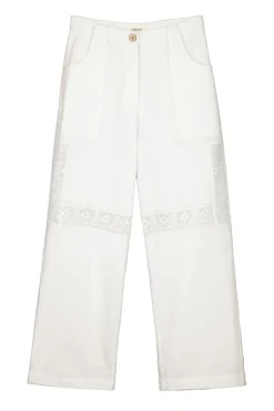 Pantalon Con Cintas De Croche^Slowlove Online