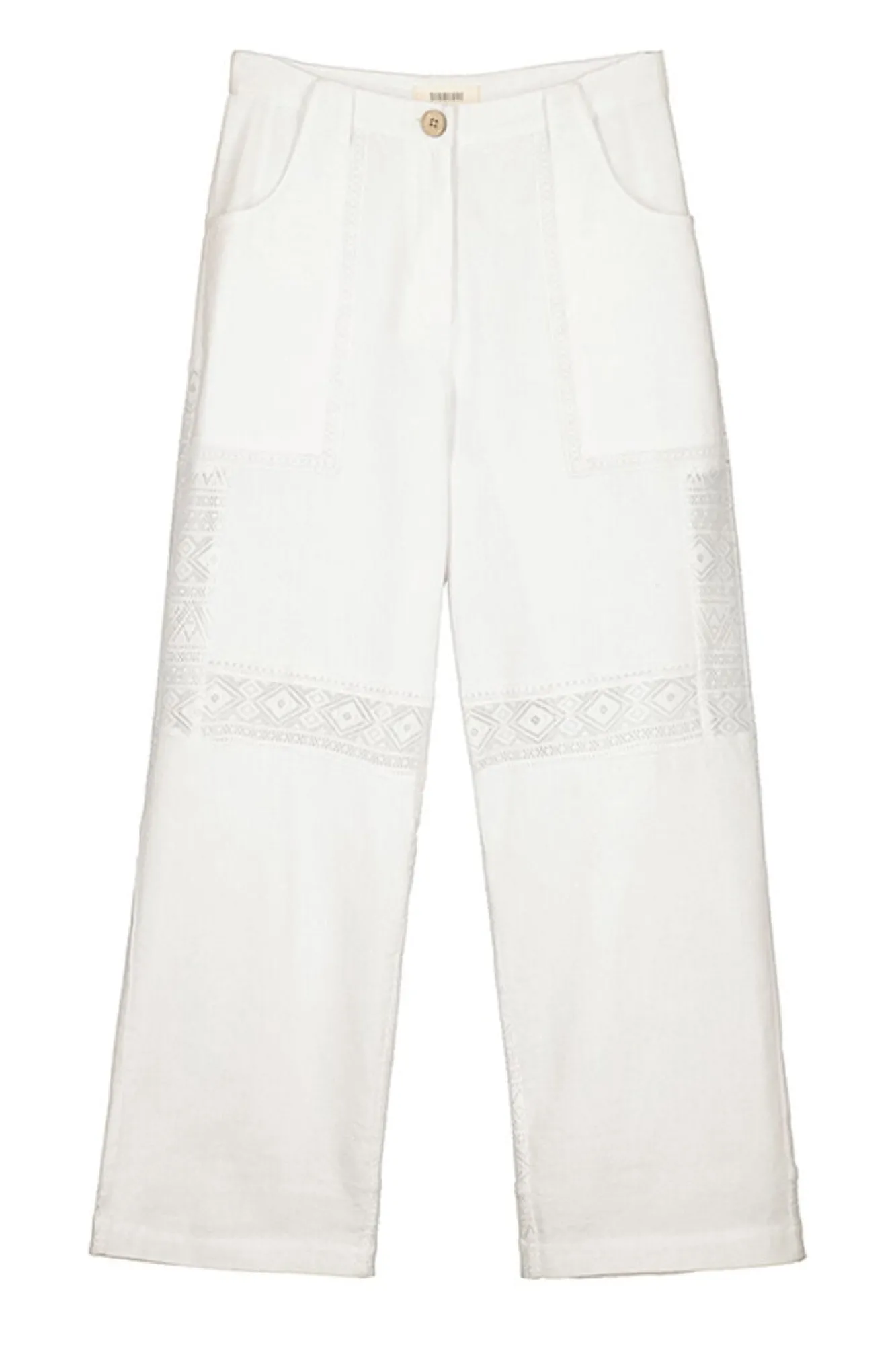 Pantalon Con Cintas De Croche^Slowlove Online