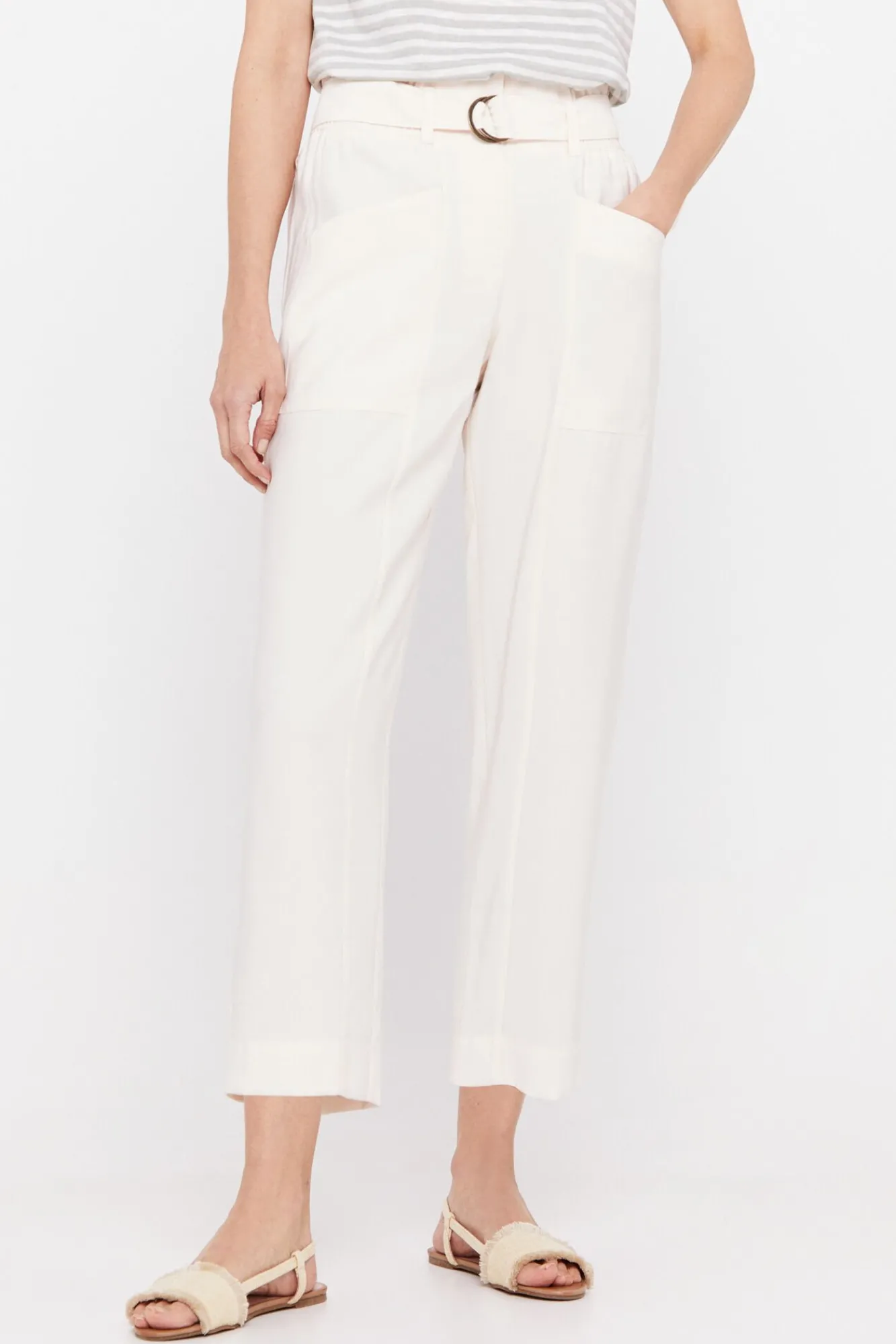 Pantalon Con Cinturon^Cortefiel Fashion