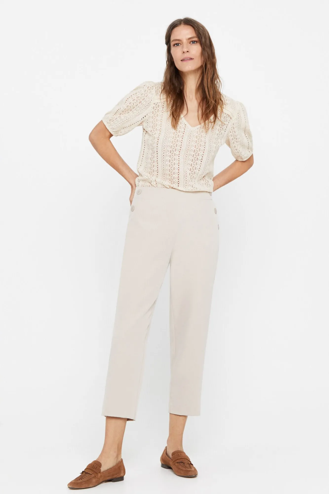 Pantalon Corte Recto^Cortefiel New