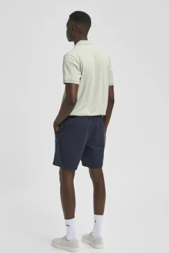 Pantalon Corto Chino De Algodon Organico.^Selected Online