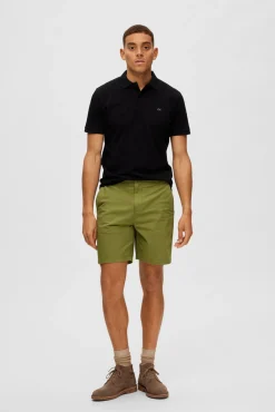 Pantalon Corto Chino De Algodon Organico.^Selected New