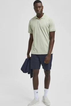 Pantalon Corto Chino De Algodon Organico.^Selected Online