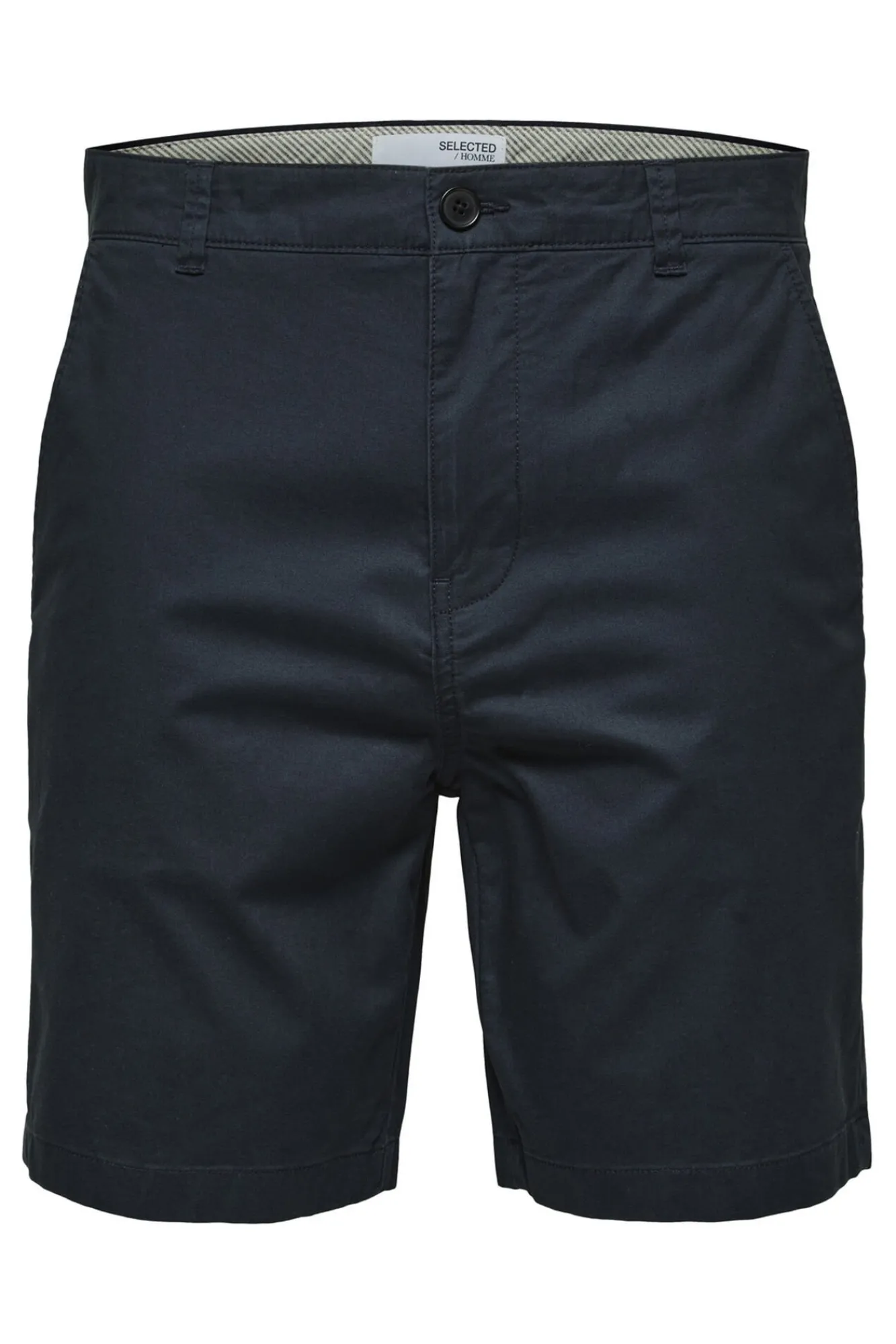 Pantalon Corto Chino De Algodon Organico.^Selected Online
