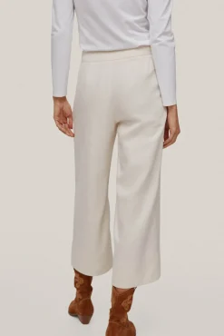 Pantalon Cropped Culotte Con Botones^Pedro del Hierro New