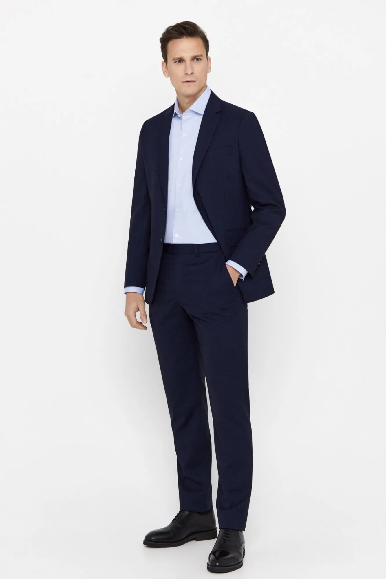 Pantalon Cuadros Serie Xxi^Cortefiel Hot