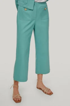 Pantalon Culotte Bolsillos Plastron^Pedro del Hierro Clearance