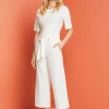 Pantalon Culotte Con Lino^Esprit Flash Sale