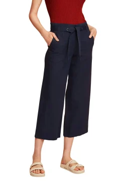 Pantalon Culotte Con Lino^Esprit Store