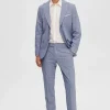 Pantalon De Cuadros De Traje.^Selected Fashion