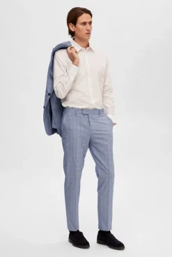 Pantalon De Cuadros De Traje.^Selected Fashion