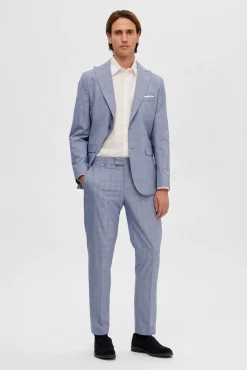 Pantalon De Cuadros De Traje.^Selected Fashion