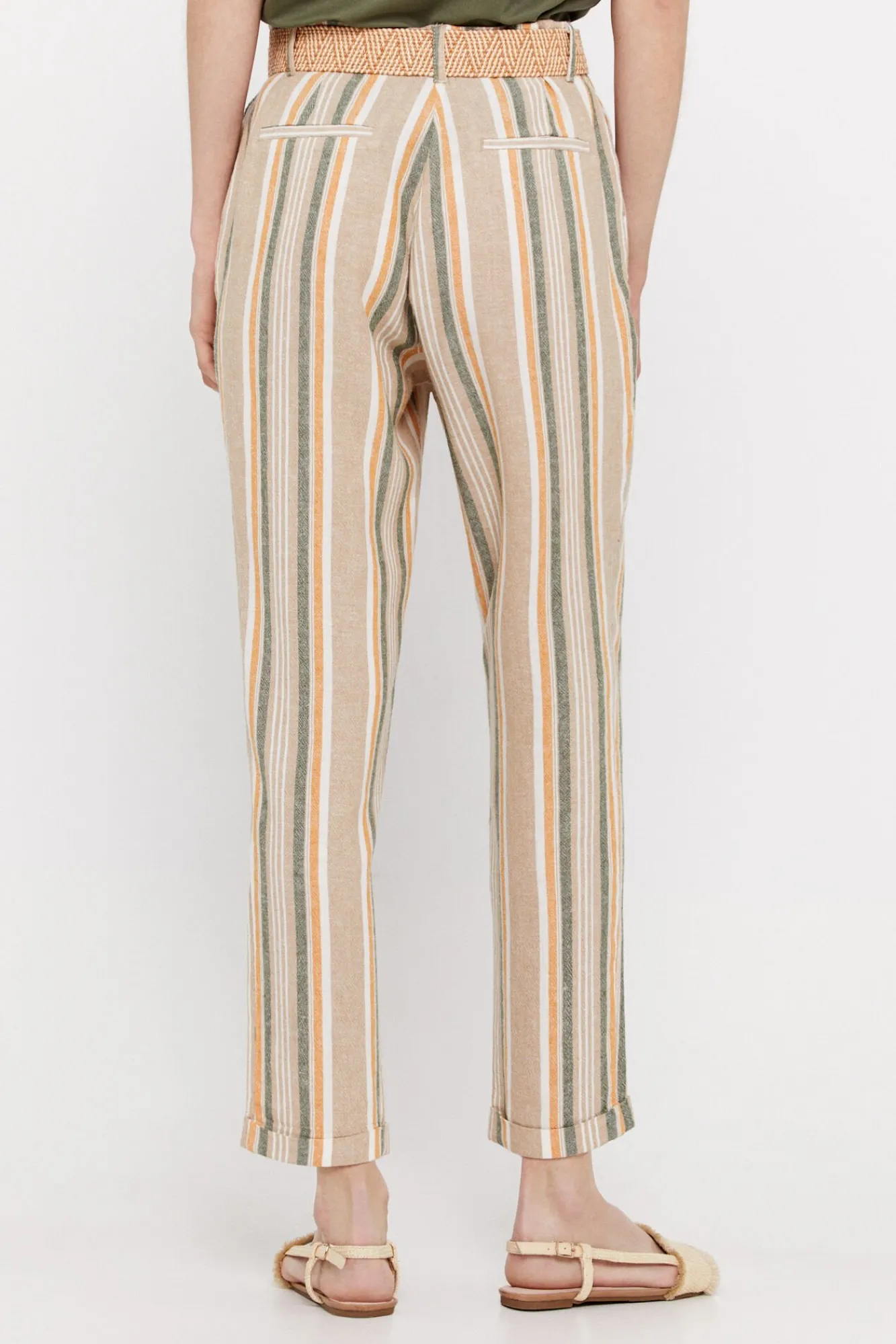 Pantalon De Lino^Cortefiel Cheap