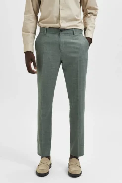 Pantalon De Lino Slim Fit^Selected Homme Cheap