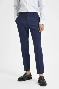 Pantalon De Lino Slim Fit^Selected Homme Store