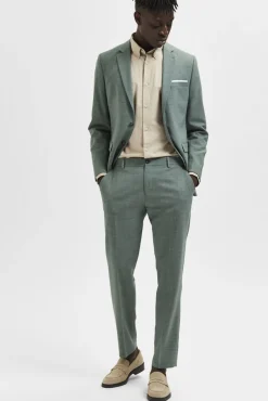 Pantalon De Lino Slim Fit^Selected Homme Cheap