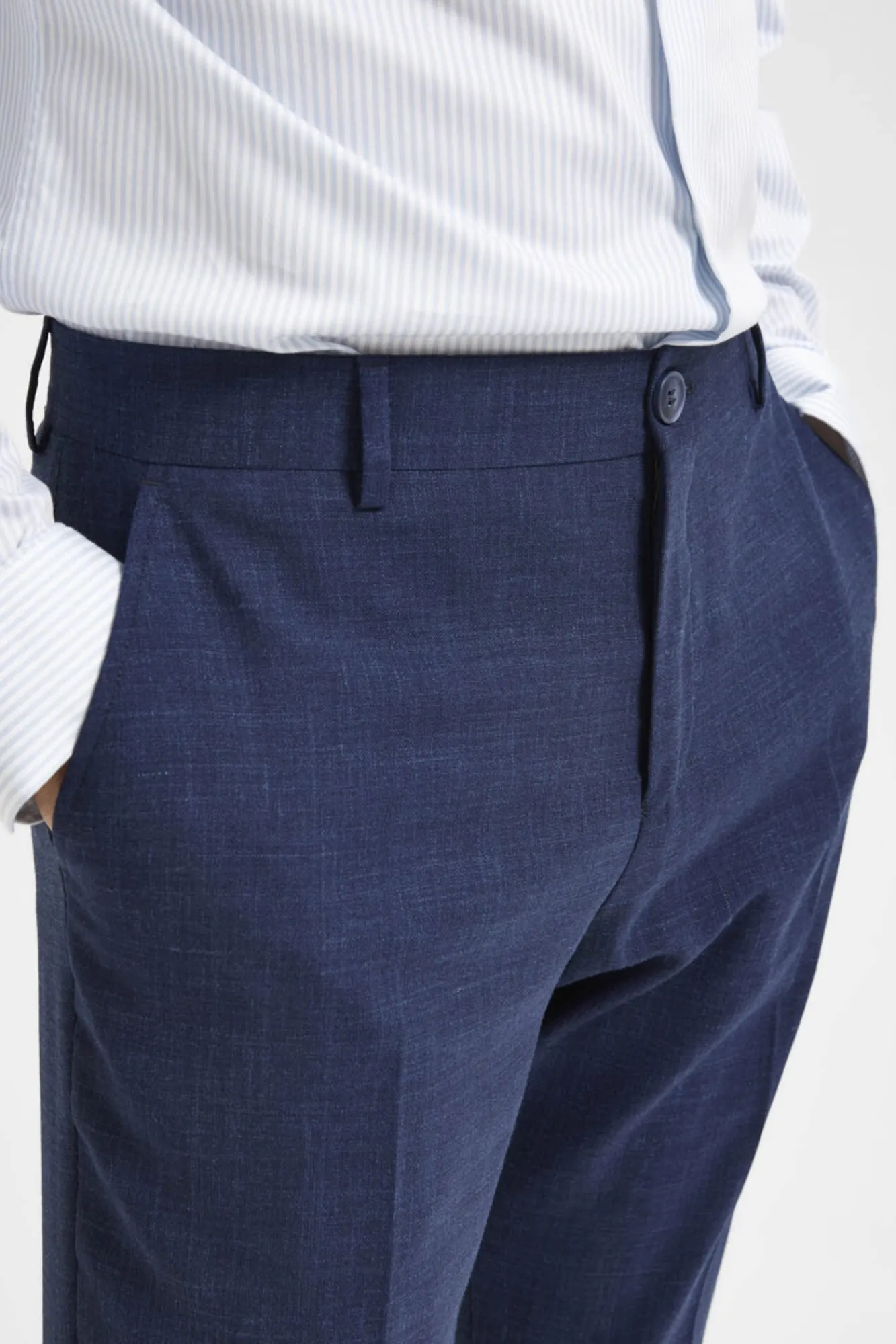 Pantalon De Lino Slim Fit^Selected Homme Store