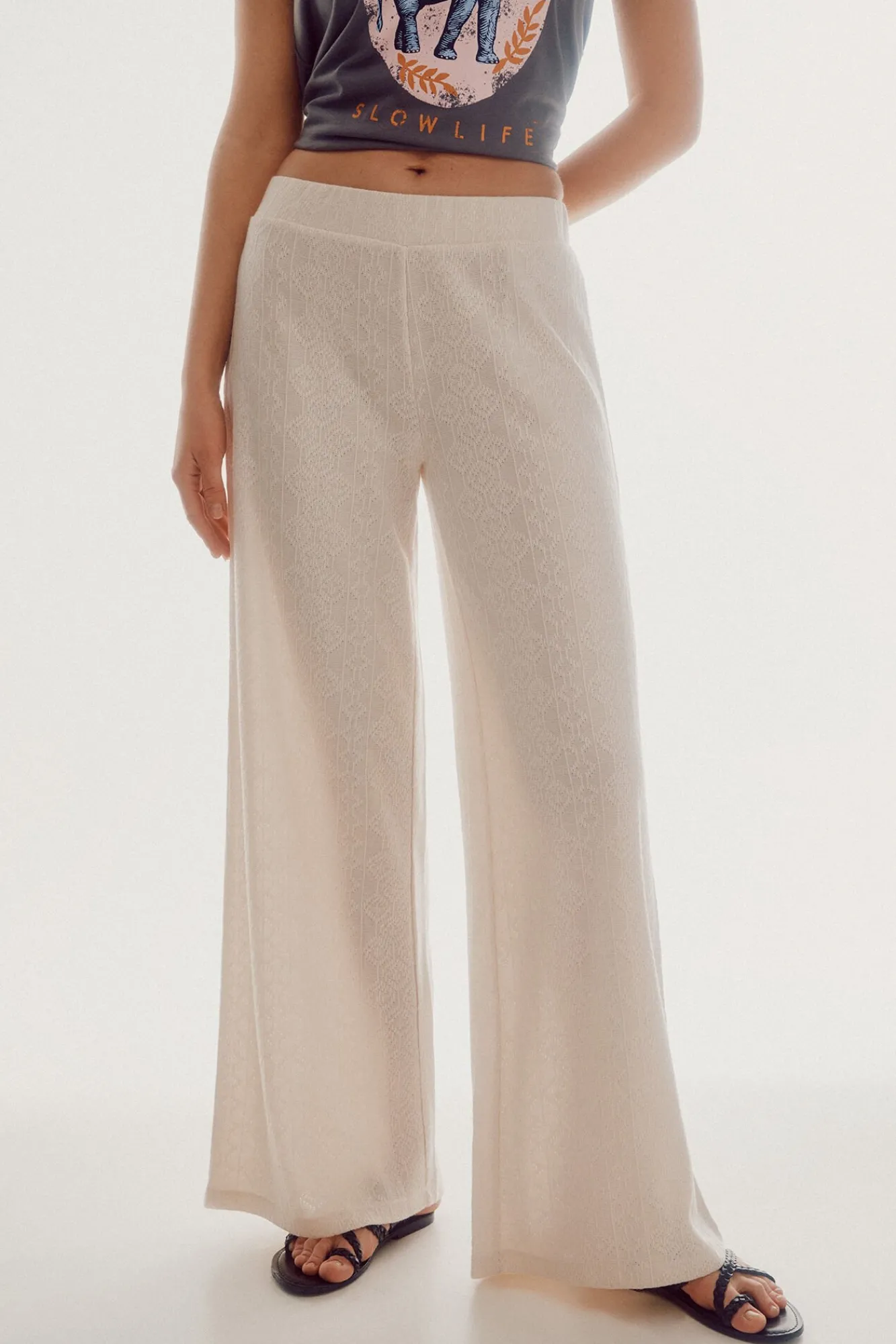 Pantalon De Punto^Slowlove Outlet