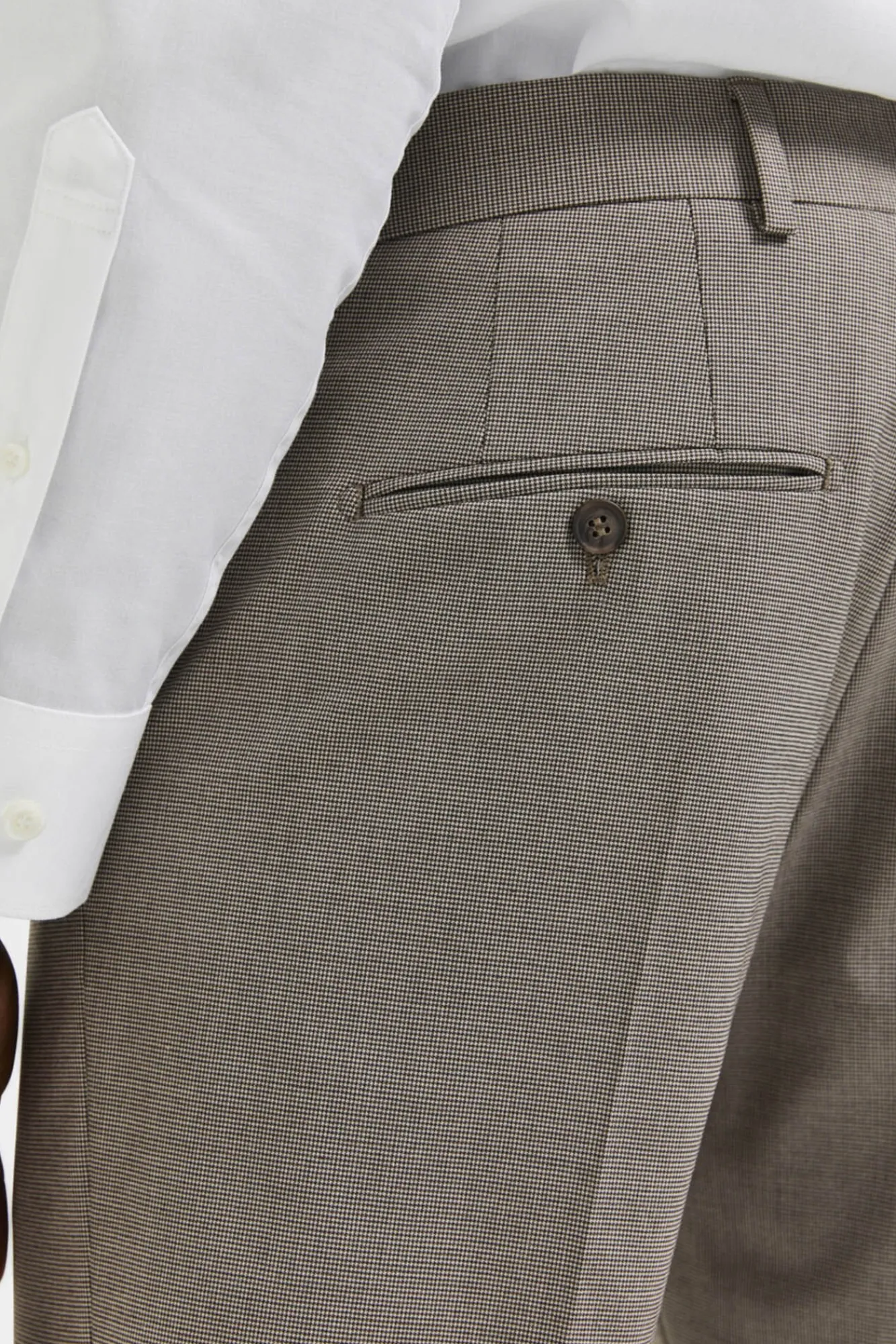 Pantalon De Traje Slim Fit Estructura^Selected Cheap