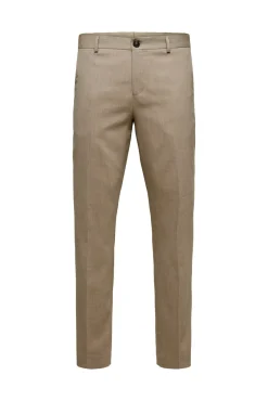 Pantalon De Traje Slim Fit Con Lana^Selected Best Sale