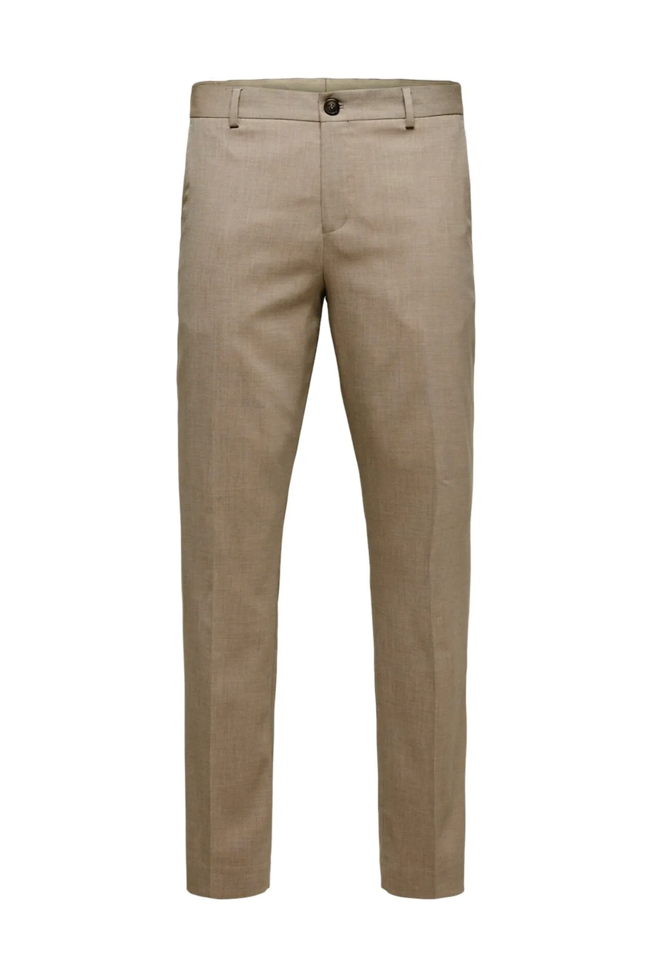 Pantalon De Traje Slim Fit Con Lana^Selected Best Sale