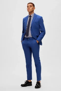 Pantalon De Traje Slim Fit Con Lana^Selected Clearance