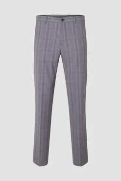 Pantalon De Traje Slim Fit De Cuadros^Selected Cheap