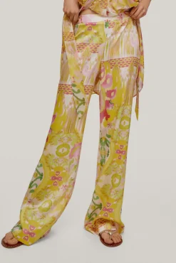 Pantalon Estampado De Tiro Alto^Pedro del Hierro Cheap