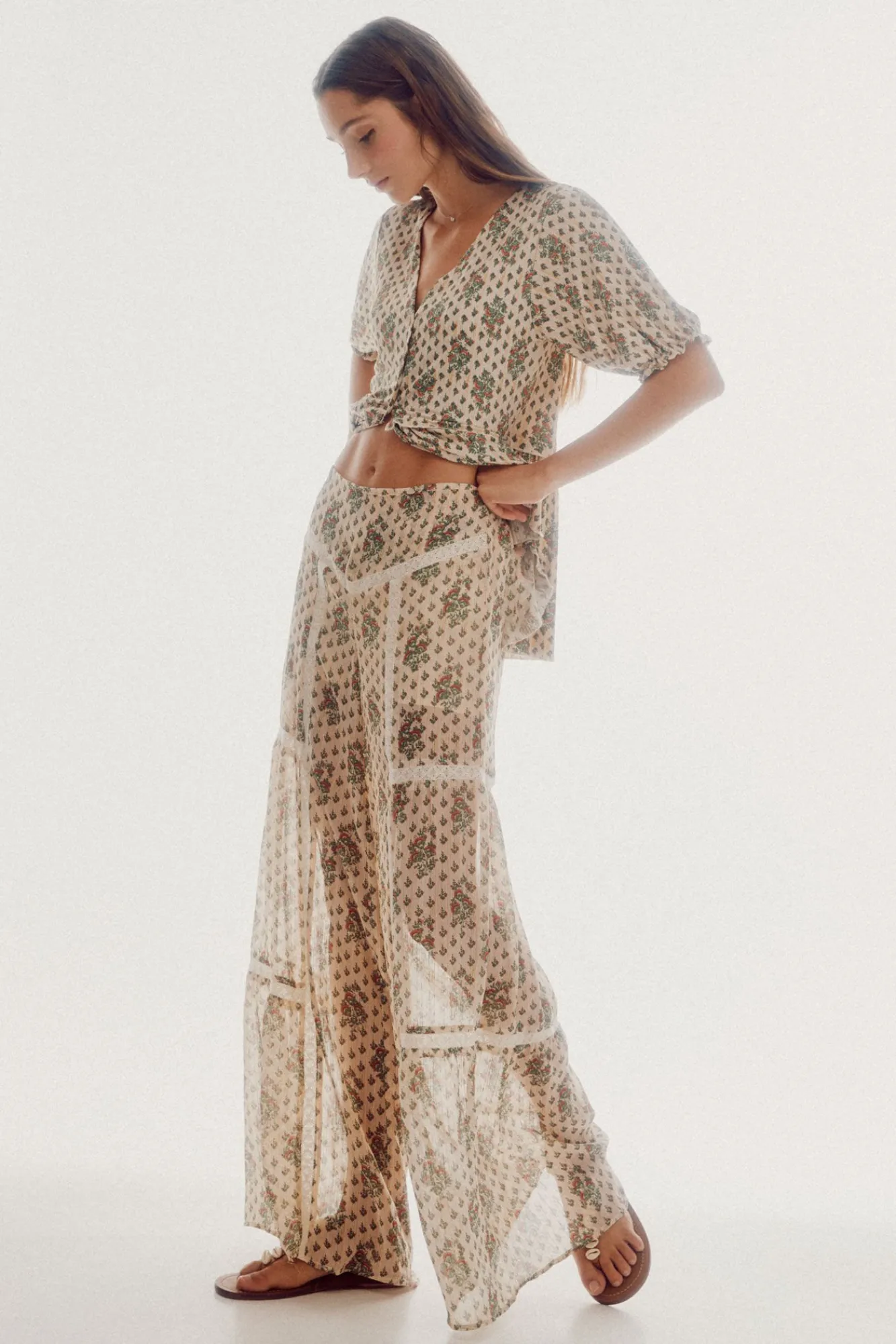 Pantalon Fluido Estampado^Slowlove Flash Sale