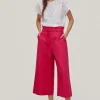 Pantalon Paperbag Lino Algodon^Pedro del Hierro Discount