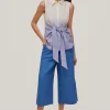 Pantalon Paperbag Lino Algodon^Pedro del Hierro Store