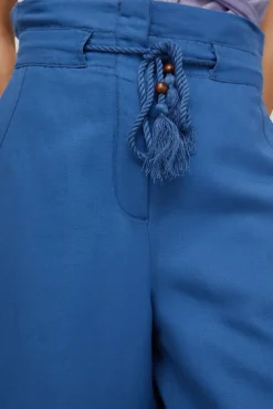Pantalon Paperbag Lino Algodon^Pedro del Hierro Store