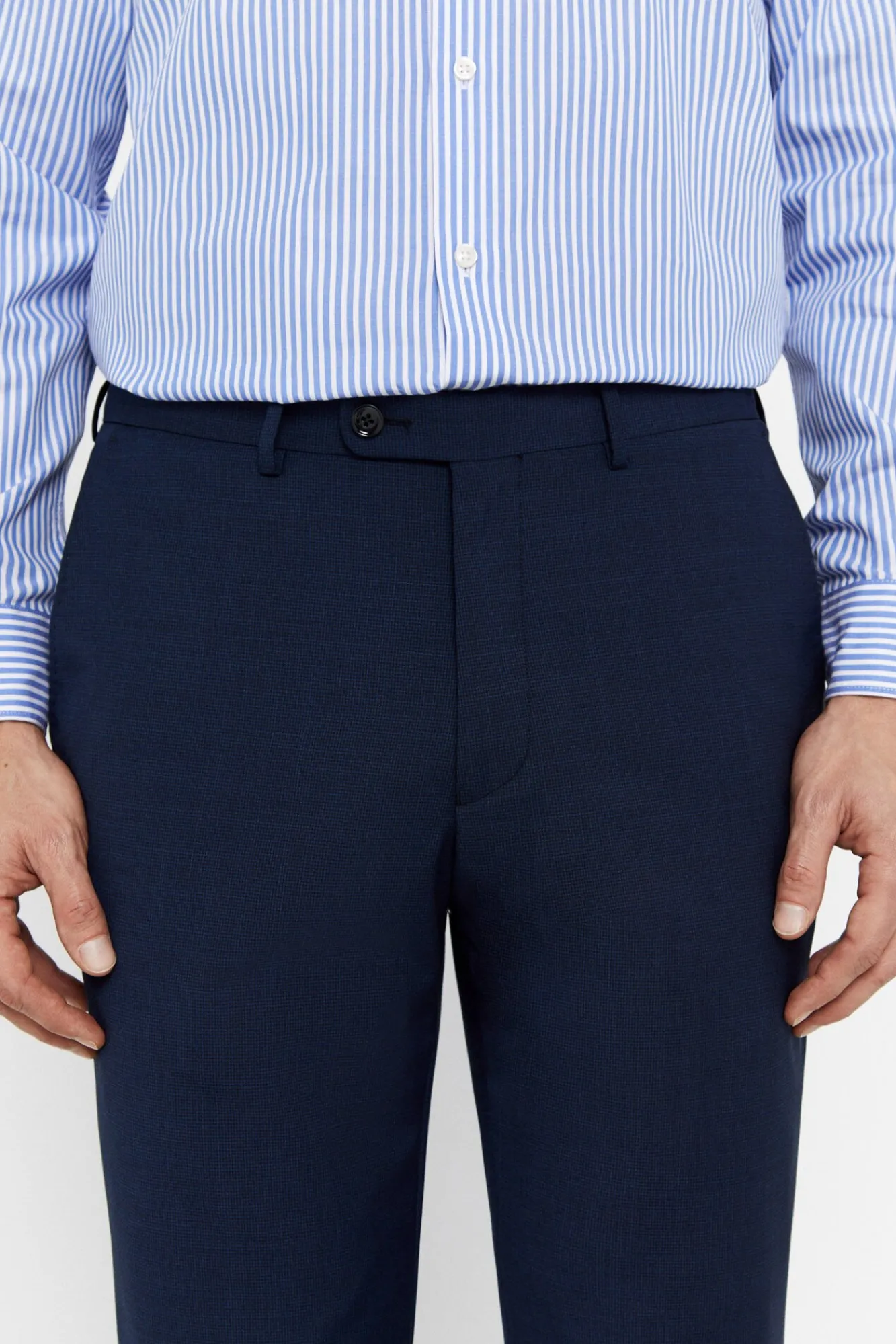 Pantalon Pata Gallo Slim^Cortefiel Cheap