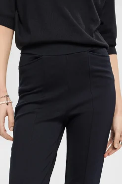 Pantalon Punto Roma Flare Con Viscosa^Esprit Sale