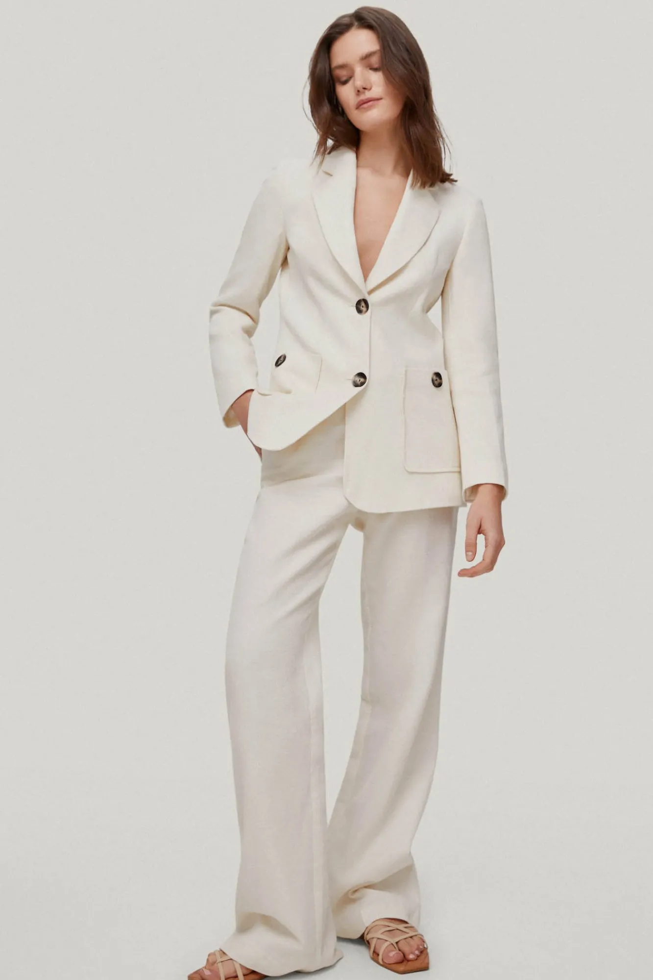 Pantalon Traje De Tiro Alto.^Pedro del Hierro Cheap