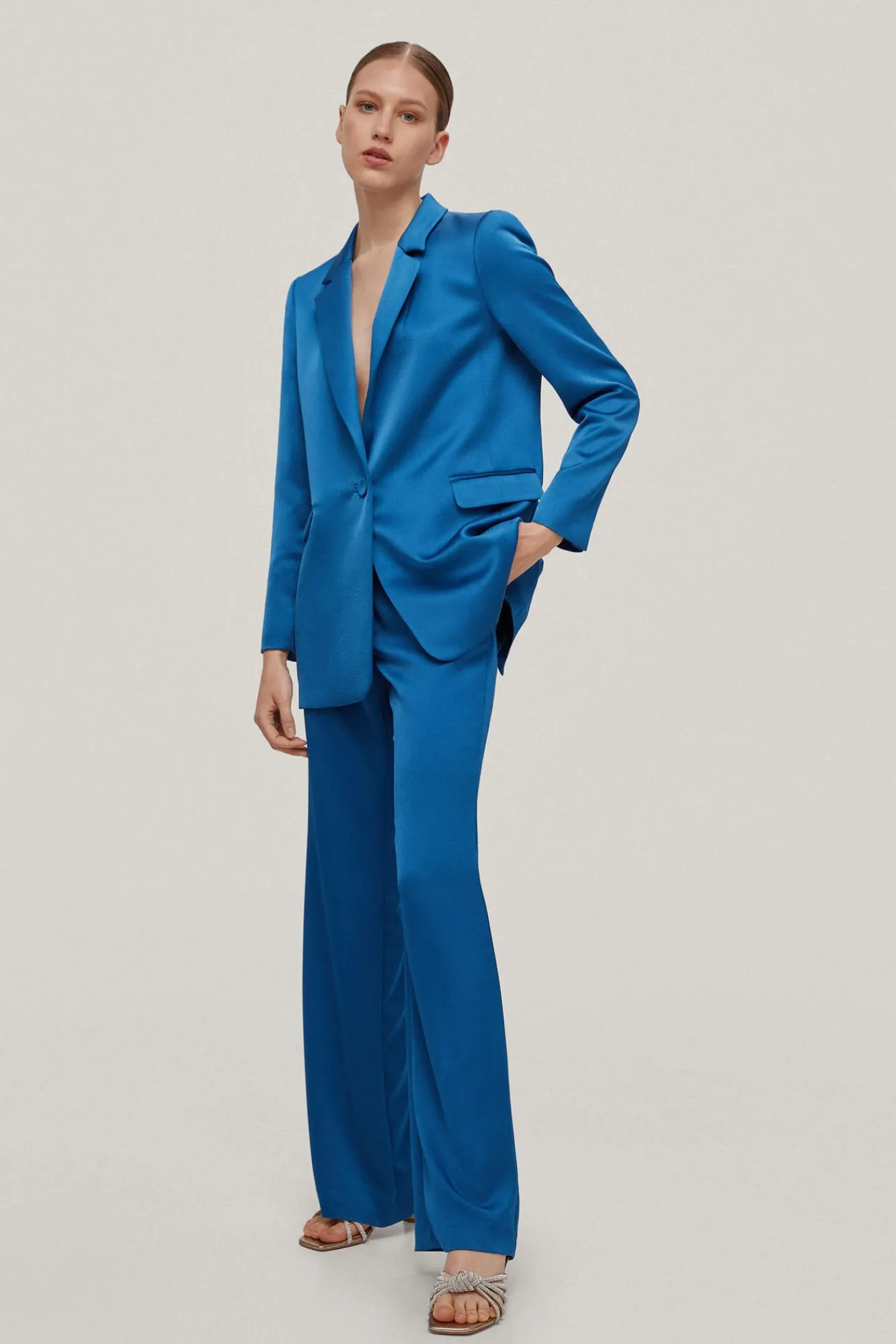 Pantalon Traje De Tiro Alto^Pedro del Hierro Sale