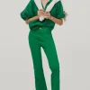 Pantalon Vaquero 5 Bolsillos Flare Fit Cropped Bordado^Pedro del Hierro Store