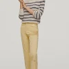 Pantalon Vaquero 5 Bolsillos Flare Fit Cropped Bordado^Pedro del Hierro Cheap