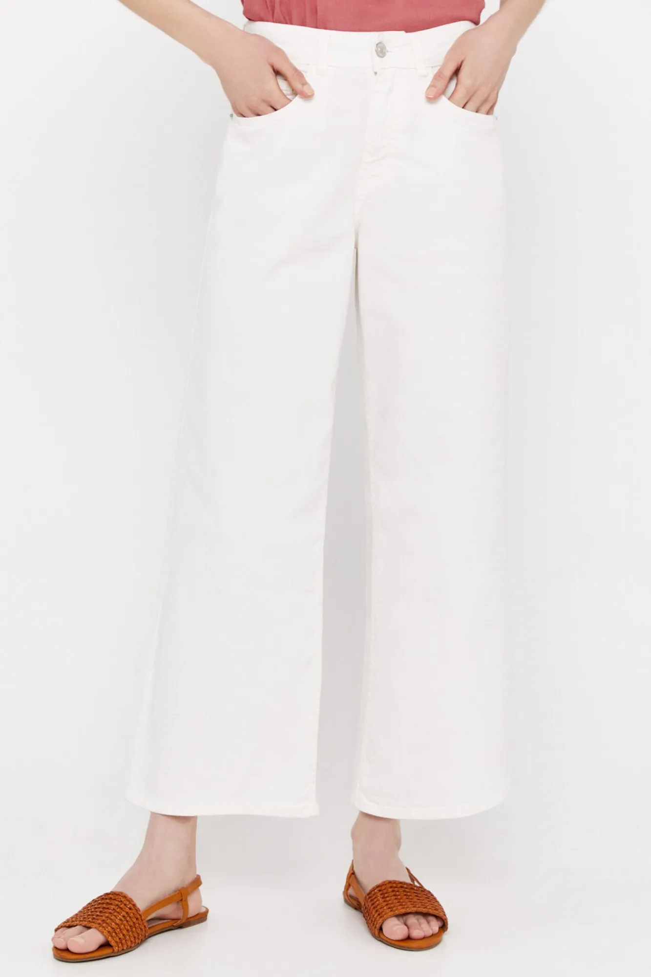 Pantalon Vaquero 5 Bolsillos Fit Palazzo^Cortefiel Cheap