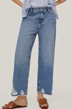 Pantalon Vaquero 5 Bolsillos Straight Fit Capri^Pedro del Hierro Flash Sale