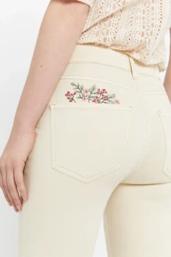 Pantalon Vaquero 5 Bolsillos Fit Crop^Cortefiel New