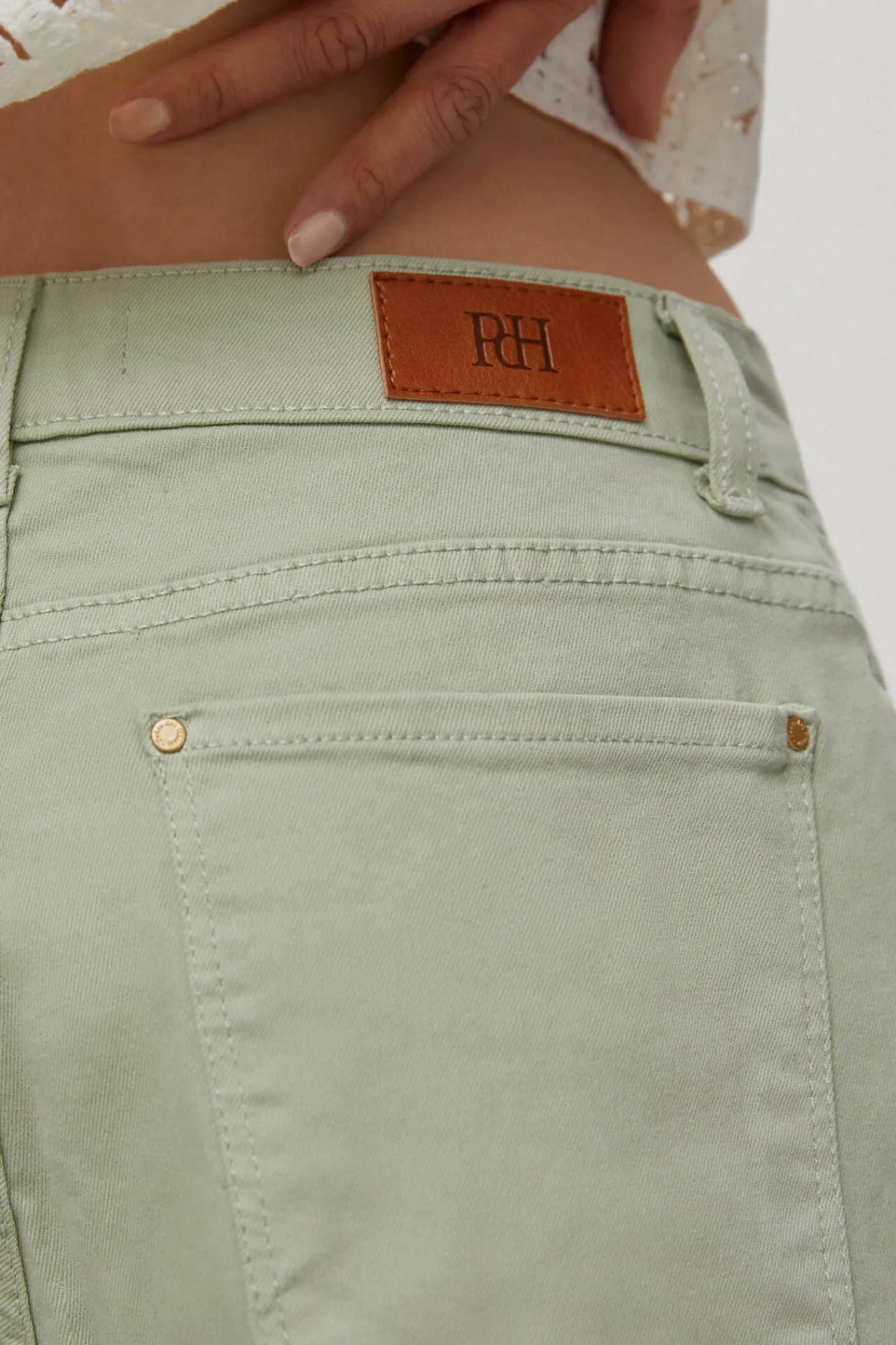 Pantalon Vaquero 5 Bolsillos Wide Leg Cropped^Pedro del Hierro Discount