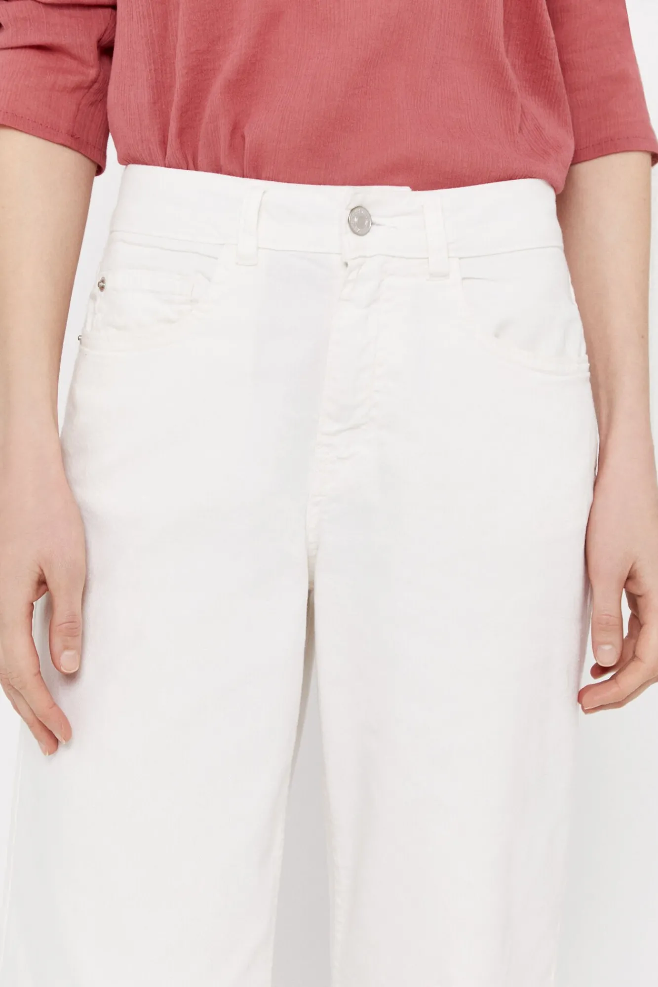 Pantalon Vaquero 5 Bolsillos Fit Palazzo^Cortefiel Cheap
