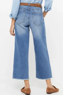 Pantalon Vaquero 5 Bolsillos Fit Palazzo^Cortefiel Store