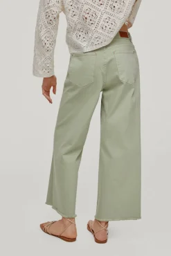 Pantalon Vaquero 5 Bolsillos Wide Leg Cropped^Pedro del Hierro Discount