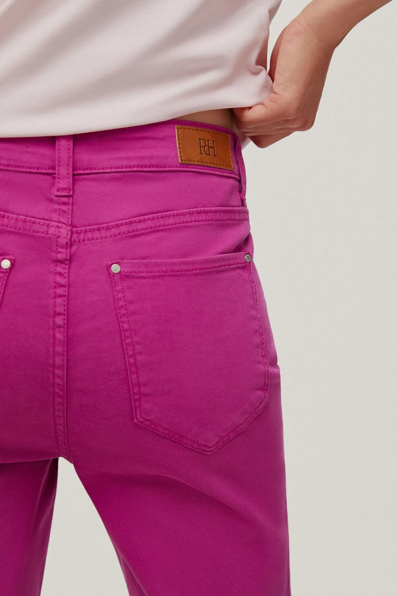 Pantalon Vaquero 5 Bolsillos Straight Fit Capri^Pedro del Hierro New