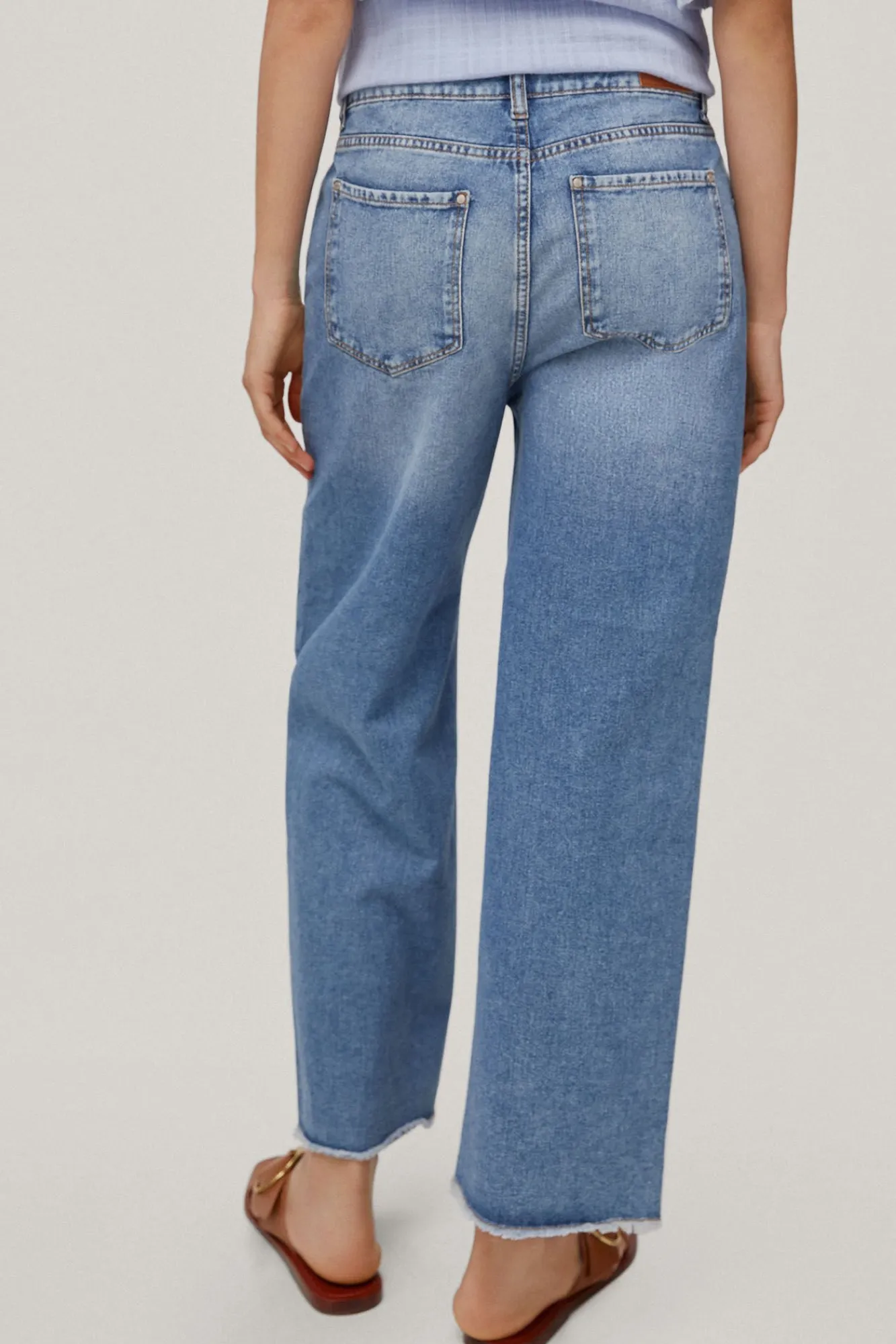 Pantalon Vaquero 5 Bolsillos Straight Fit Capri^Pedro del Hierro Flash Sale